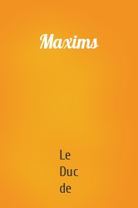 Maxims