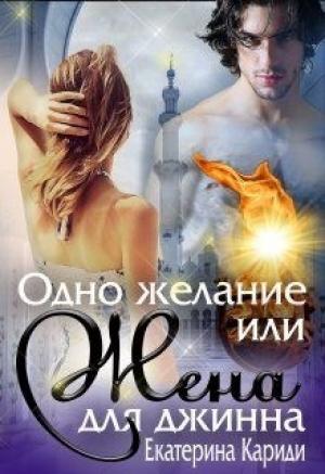 Обложка книги «Одно желание или Жена для джинна» — Екатерина Кариди