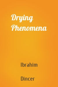 Drying Phenomena