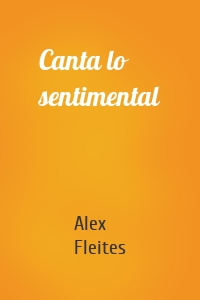 Canta lo sentimental