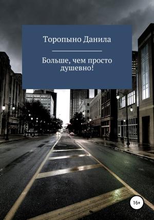 Обложка книги «Больше, чем просто душевно!» — Данила Торопыно