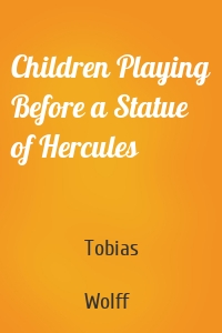 Children Playing Before a Statue of Hercules