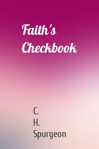 Faith's Checkbook