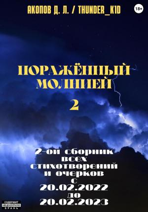 Обложка книги «Поражённый молнией 2» — Давид Акопов
