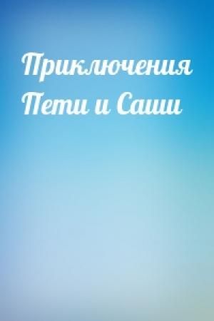 Обложка книги «Приключения Пети и Саши»