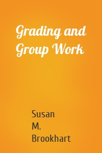 Grading and Group Work