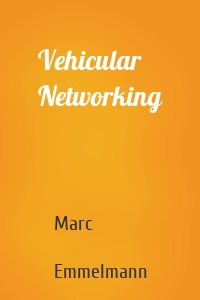 Vehicular Networking