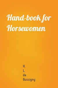 Hand-book for Horsewomen