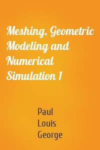 Meshing, Geometric Modeling and Numerical Simulation 1