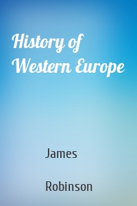 History of Western Europe