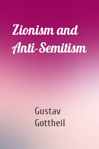 Zionism and Anti-Semitism