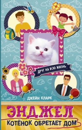 Обложка книги «Энджел. Котёнок обретает дом» — Джейн Кларк