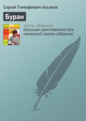Обложка книги «Буран» — Сергей Аксаков