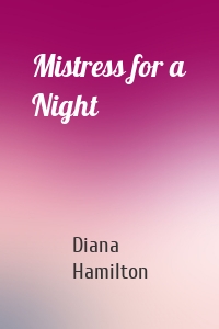 Mistress for a Night