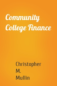 Community College Finance