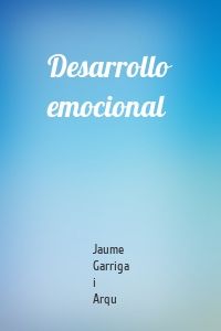 Desarrollo emocional