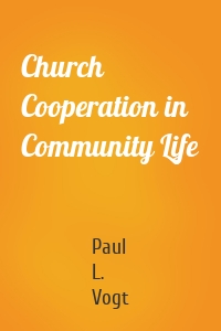 Church Cooperation in Community Life