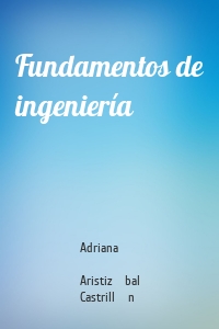 Fundamentos de ingeniería