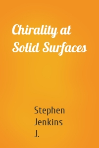 Chirality at Solid Surfaces