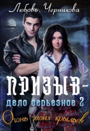 Обложка книги «Призыв - дело серьезное. Огонь моих крыльев» — Любовь Черникова