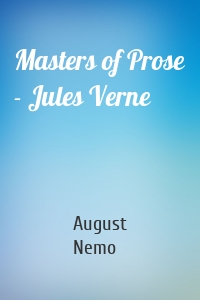 Masters of Prose - Jules Verne