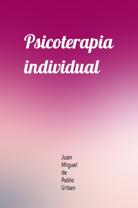 Psicoterapia individual