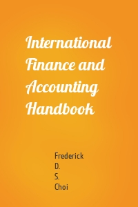 International Finance and Accounting Handbook