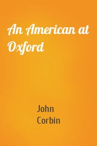 An American at Oxford