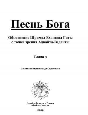 Обложка книги «Бхагавад Гита. Глава третья. Комментарий Свамини Видьянанды Сарасвати» — Свамини Сарасвати