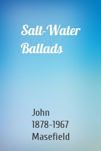 Salt-Water Ballads