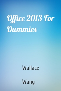 Office 2013 For Dummies
