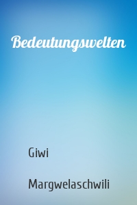 Bedeutungswelten