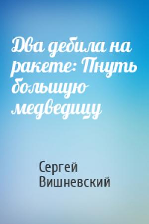 Обложка книги «Два дебила на ракете: Пнуть большую медведицу» — Сергей Вишневский