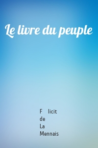 Le livre du peuple