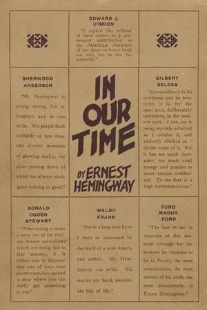 Обложка книги «В наше время» — Эрнест Хемингуэй