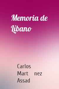 Memoria de Líbano