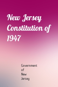 New Jersey Constitution of 1947