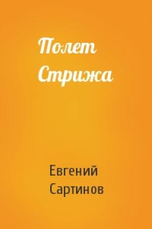 Обложка книги «Полет Стрижа» — Евгений Сартинов