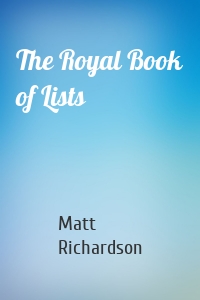 The Royal Book of Lists