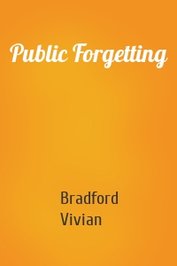 Public Forgetting