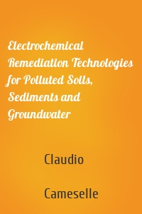 Electrochemical Remediation Technologies for Polluted Soils, Sediments and Groundwater