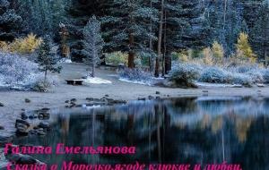 Обложка книги «Сказка о Морозко, ягоде клюкве и любви (СИ)» — Галина Емельянова