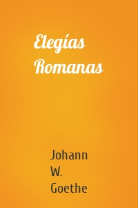 Elegías Romanas