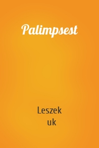 Palimpsest