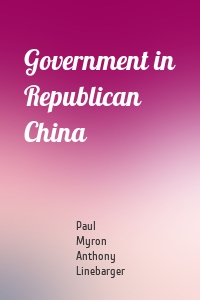 Government in Republican China