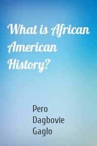 What is African American History?