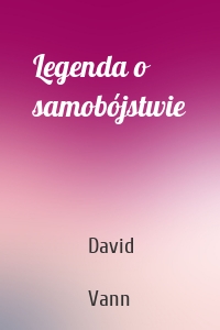 Legenda o samobójstwie