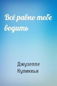 Всё равно тебе водить
