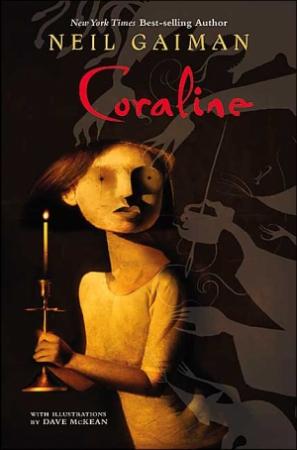 Обложка книги «Коралайн» — Нил Гейман