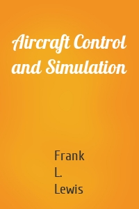 Aircraft Control and Simulation